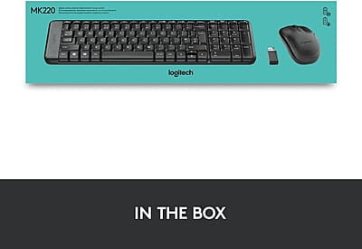 Logitech MK220 Wireless Keyboard and Mouse Logitech MK220 Wireless Keyboard and Mouse