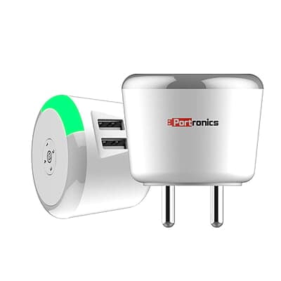 Portronics Adapto 469 3.1A Timer Adapter Portronics Adapto 469 3.1A Timer Adapter