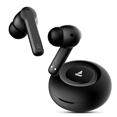 boAt Airdopes Sonik (Thunder Black)
