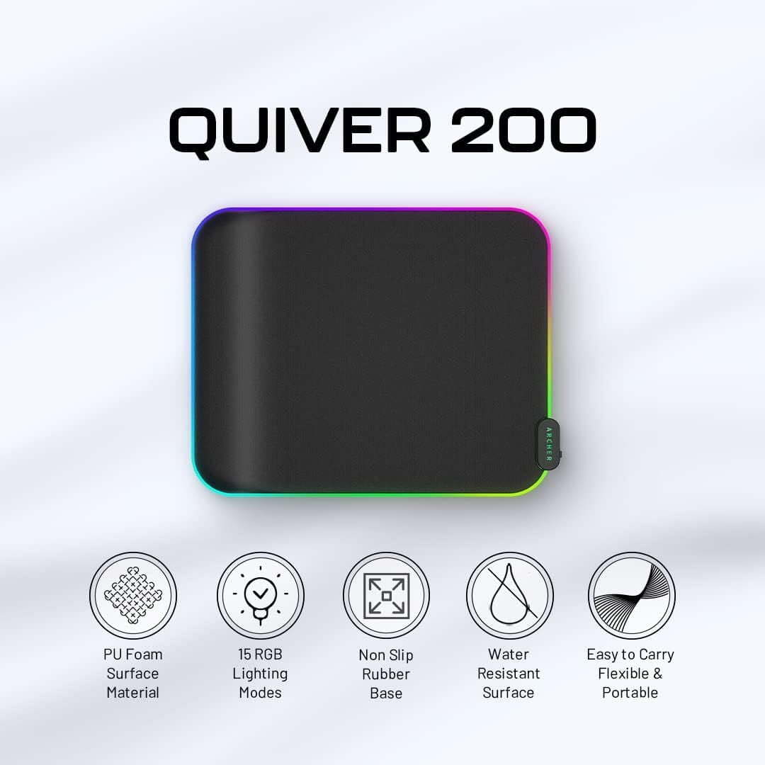 Archer Tech Lab Quiver 200 Gaming Mousepad Archer Tech Lab Quiver 200 Gaming Mousepad