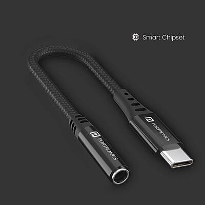 Portronics iKonnect C II Type C to 3.5mm Adapter Portronics iKonnect C II Type C to 3.5mm Adapter