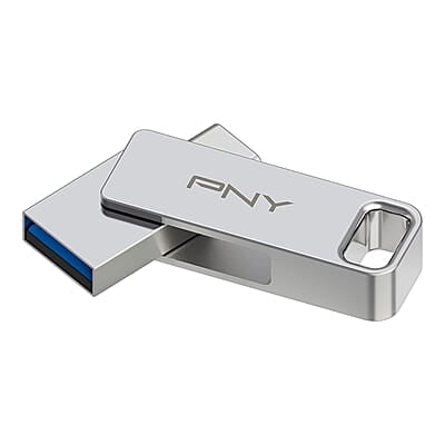 PNY Duo Link 64GB USB-C Flash Drive PNY Duo Link 64GB USB-C Flash Drive