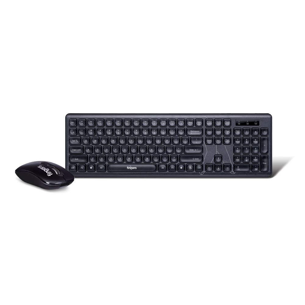 Fingers Exquisite Wireless Keyboard Mouse Combo Fingers Exquisite Wireless Keyboard Mouse Combo