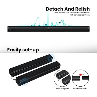 Portronics Pure Sound 103 100W Soundbar Speaker Portronics Pure Sound 103 100W Soundbar Speaker