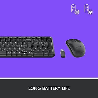 Logitech MK220 Wireless Keyboard and Mouse Logitech MK220 Wireless Keyboard and Mouse