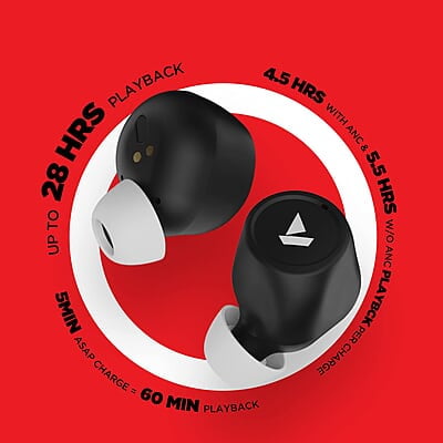 boAt Airdopes 501ANC Black boAt Airdopes 501ANC Black