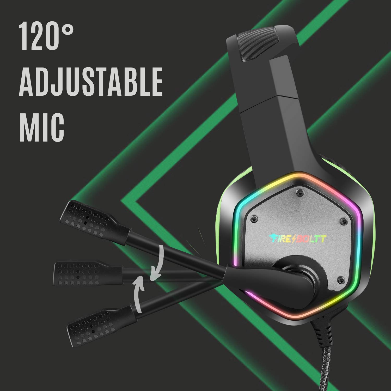 Fire Boltt BGH1300 Gaming Headset Fire Boltt BGH1300 Gaming Headset