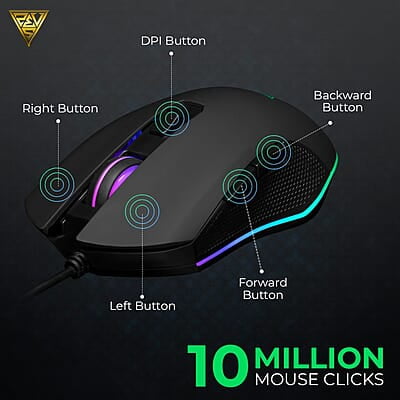 Gamdias Aura GS2 Gaming Mouse Gamdias Aura GS2 Gaming Mouse