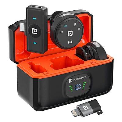 Portronics VlogMate 3 Dual Microphone