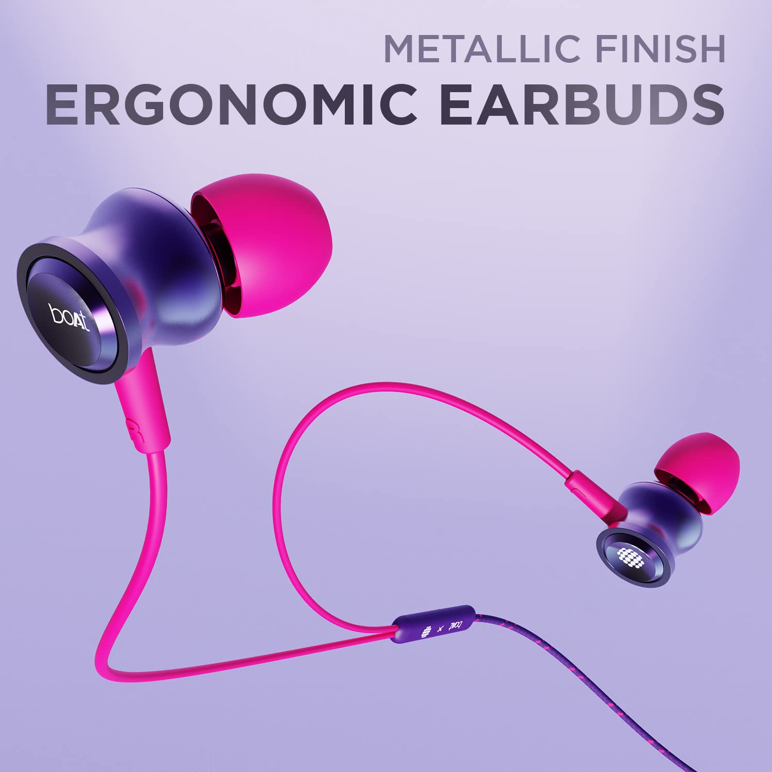 boAt BassHeads 172 (Techno Purple) boAt BassHeads 172 (Techno Purple)