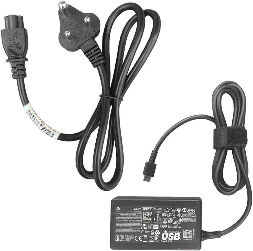 HP Type C 65W Laptop Adapter (1P3K6AA) HP Type C 65W Laptop Adapter (1P3K6AA)