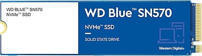 Western Digital WD Blue SN570 1TB SSD NVMe M.2 Western Digital WD Blue SN570 1TB SSD NVMe M.2