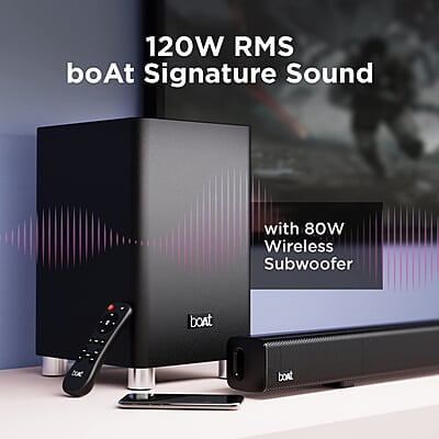 boAt Aavante Bar 1750 Premium Black boAt Aavante Bar 1750 Premium Black