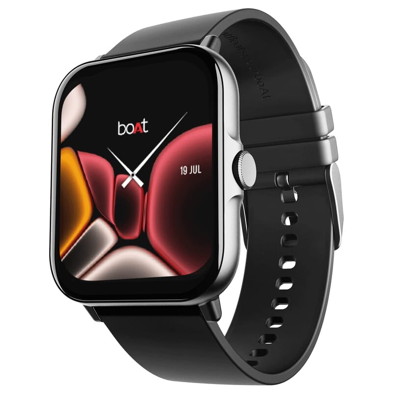 boAt Wave Ultima Max SmartWatch Pitch Black boAt Wave Ultima Max SmartWatch Pitch Black