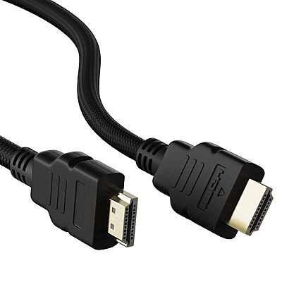 Ambrane AHDMS30G HDMI Cable (Black)