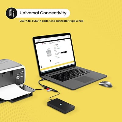 Portronics Mport 31C Type C USB Hub Portronics Mport 31C Type C USB Hub