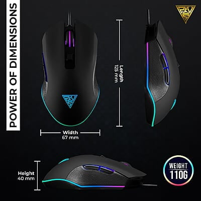 Gamdias Aura GS2 Gaming Mouse Gamdias Aura GS2 Gaming Mouse