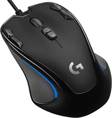 Logitech G300s Ambidextrous design/ Programmable Lighting/ Frictionless Base,upto 2500 DPI Wired Optical Gaming Mouse Logitech G300s Ambidextrous design/ Programmable Lighting/ Frictionless Base,upto 2500 DPI Wired Optical Gaming Mouse