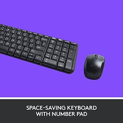 Logitech MK220 Wireless Keyboard and Mouse Logitech MK220 Wireless Keyboard and Mouse