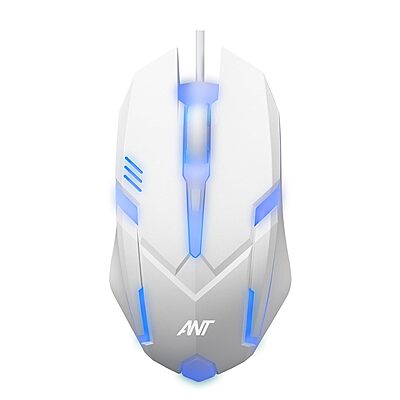 Ant Esports GM46 Gaming Mouse (White)