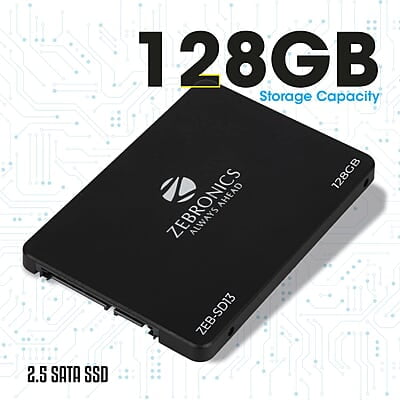 Zebronics SD13 128GB SATA SSD Zebronics SD13 128GB SATA SSD
