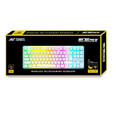 Ant Esports MK720 Pro V2 RGB (White) Ant Esports MK720 Pro V2 RGB (White)