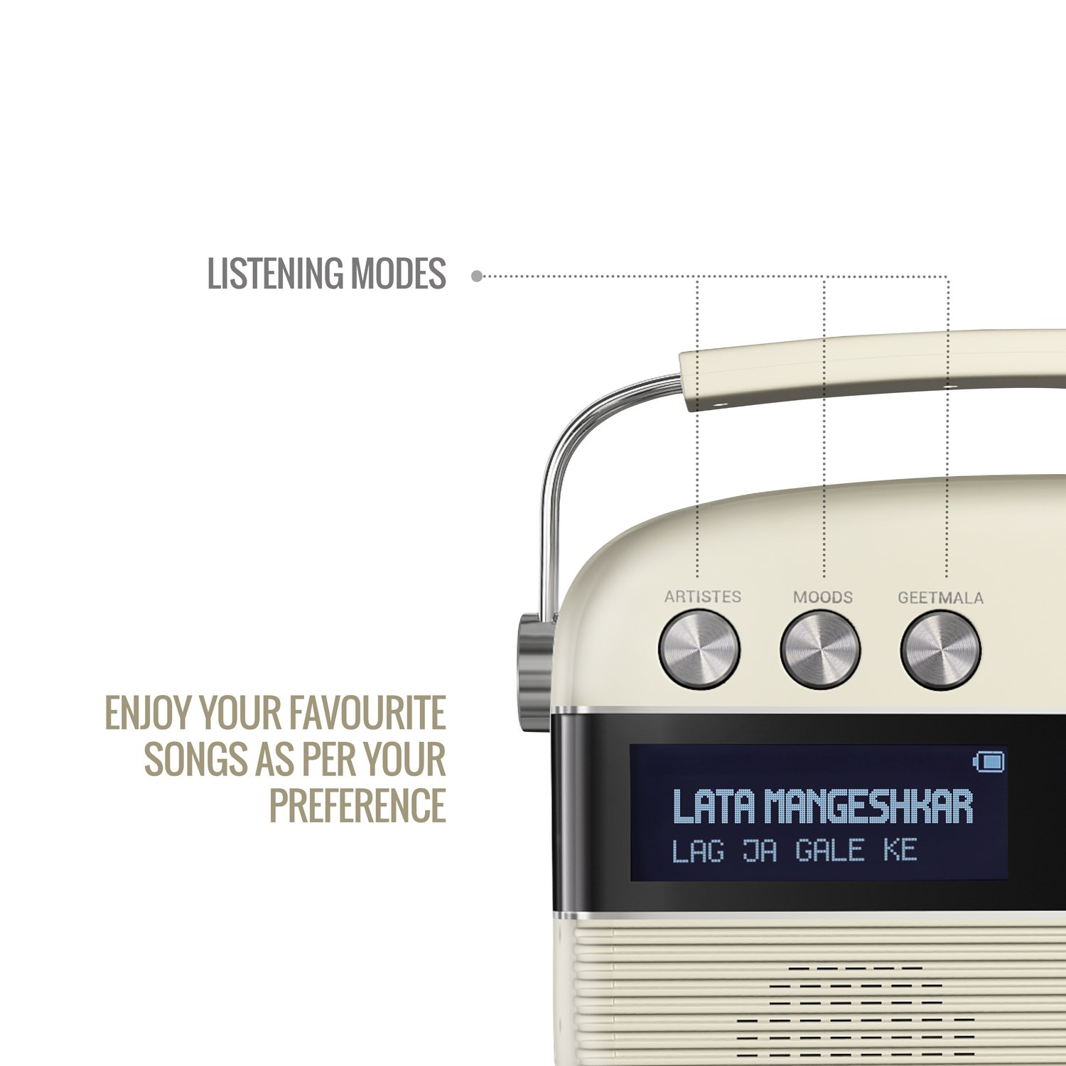 Saregama Carvaan Music (White) Saregama Carvaan Music (White)
