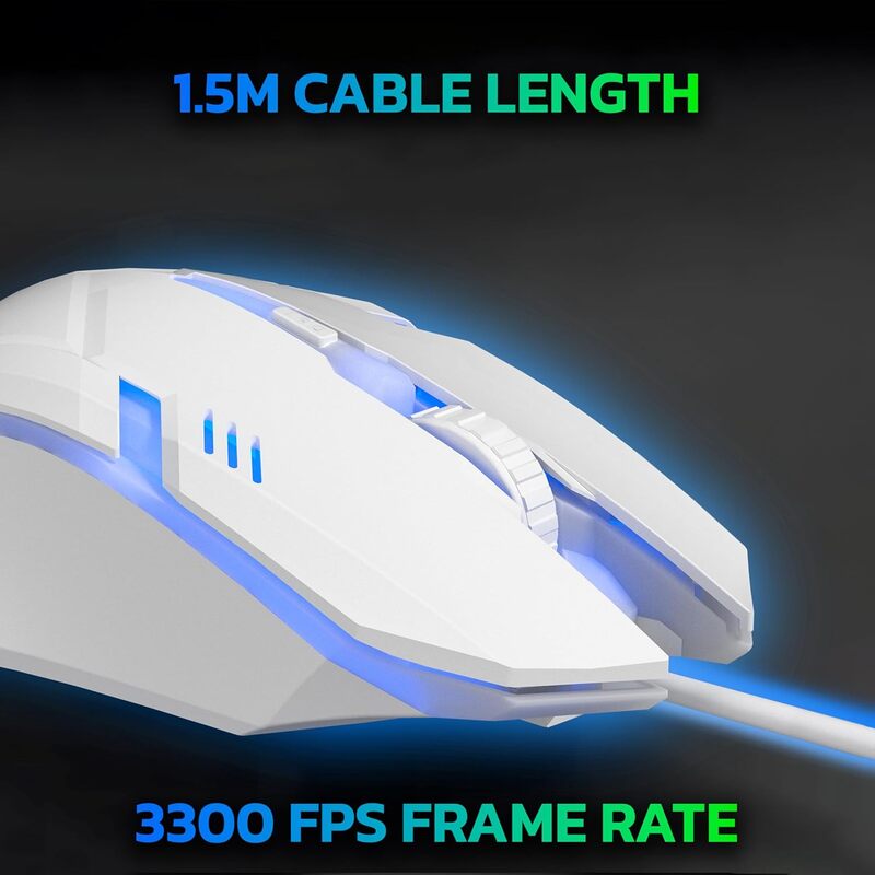 Ant Esports GM46 Gaming Mouse (White) Ant Esports GM46 Gaming Mouse (White)