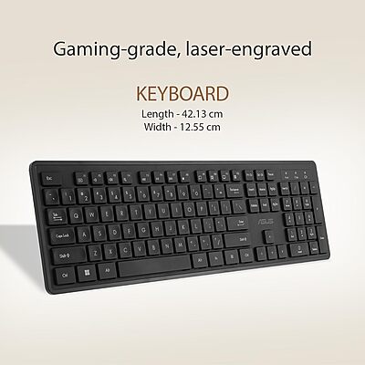 Asus CW101 Wireless Keyboard and Mouse Set Asus CW101 Wireless Keyboard and Mouse Set