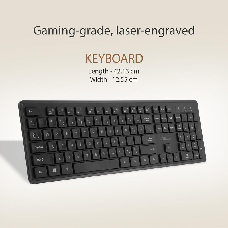 Asus CW101 Wireless Keyboard and Mouse Set