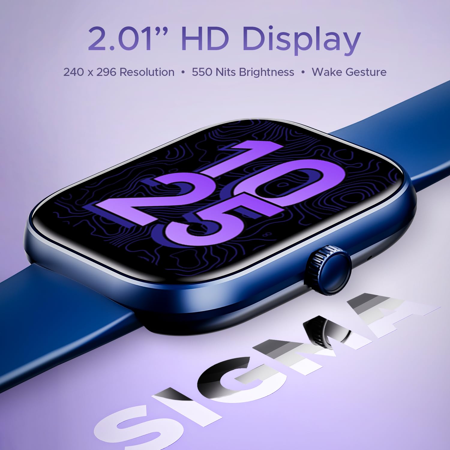 boAt Wave Sigma SmartWatch (Cool Blue) boAt Wave Sigma SmartWatch (Cool Blue)