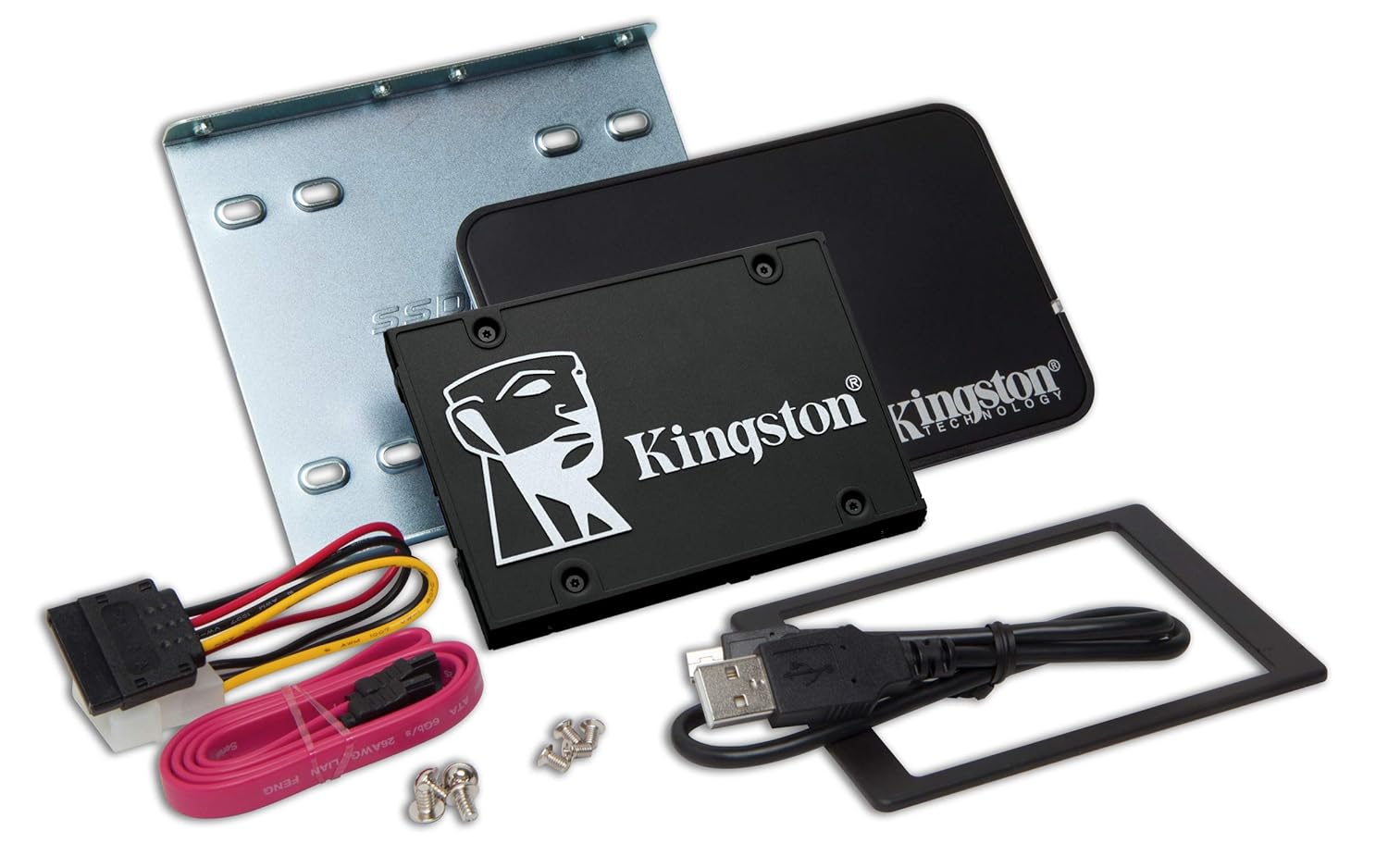 Kingston KC600 SSD 2048GB Internal SSD 2.5 Inch with Upgrade Kit Kingston KC600 SSD 2048GB Internal SSD 2.5 Inch with Upgrade Kit