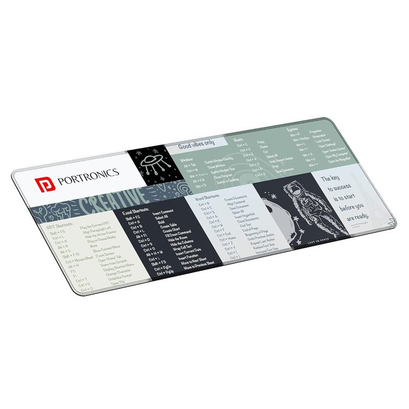 Portronics Mouse Pad (Shortcut) Portronics Mouse Pad (Shortcut)