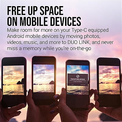 PNY Duo Link 64GB USB-C Flash Drive PNY Duo Link 64GB USB-C Flash Drive