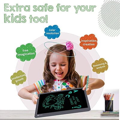 Portronics Ruffpad 15 Re-writable LCD Pad Portronics Ruffpad 15 Re-writable LCD Pad