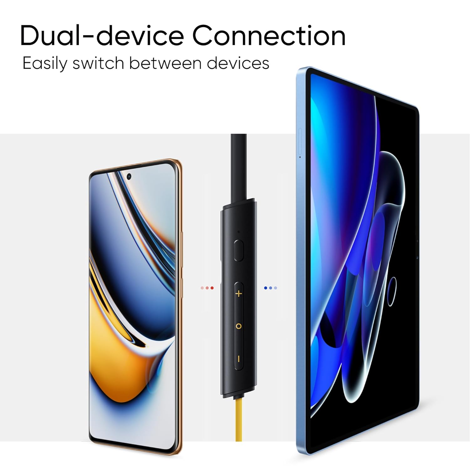Realme Buds Wireless 3 (Bass Yellow) Realme Buds Wireless 3 (Bass Yellow)