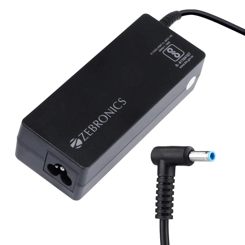 ZEBRONICS HP 4.5mm 90W Adapter LA453019590H ZEBRONICS HP 4.5mm 90W Adapter LA453019590H