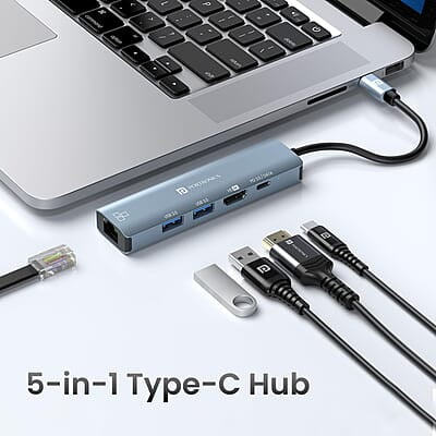 Portronics Mport 51 Type C Hub Portronics Mport 51 Type C Hub