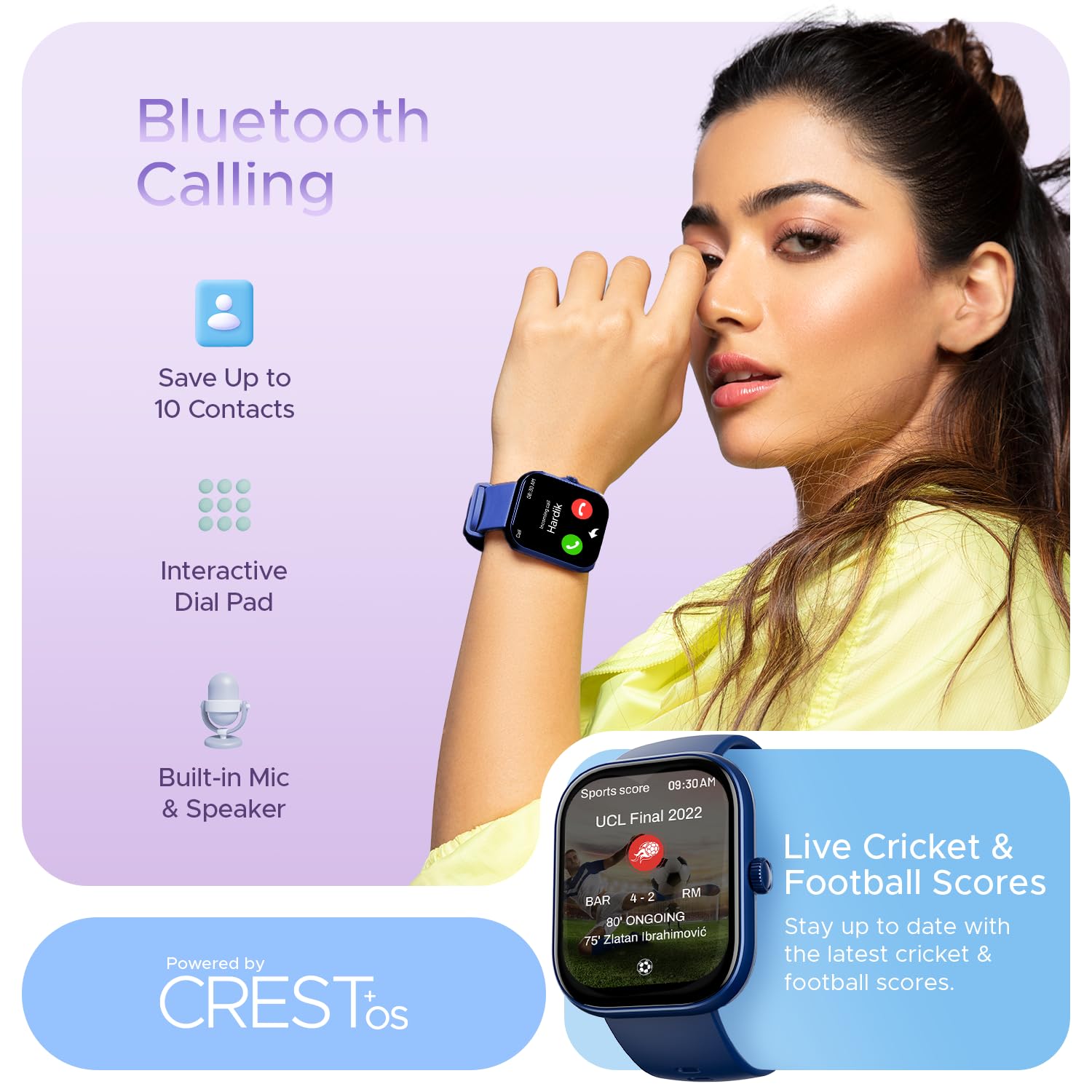 boAt Wave Sigma SmartWatch (Cool Blue) boAt Wave Sigma SmartWatch (Cool Blue)