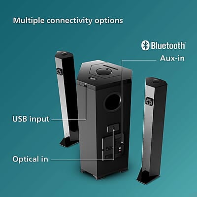 Philips MMS8090 Multimedia Convertible Speaker Philips MMS8090 Multimedia Convertible Speaker