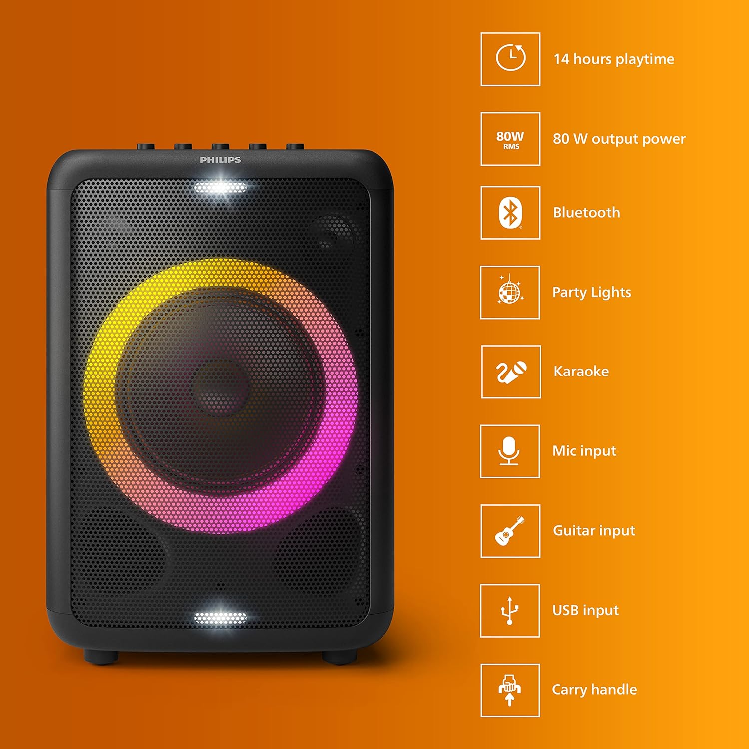 Philips TAX3206 Party Speaker