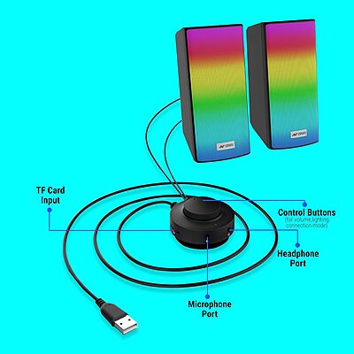 Ant Esports GS510 RGB Gaming Speaker Ant Esports GS510 RGB Gaming Speaker