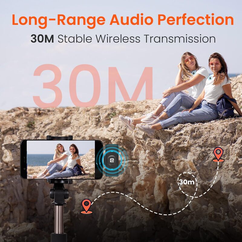 Portronics VlogMate 3 Dual Microphone Portronics VlogMate 3 Dual Microphone