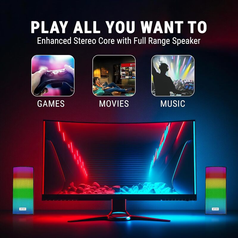 Ant Esports GS510 RGB Gaming Speaker Ant Esports GS510 RGB Gaming Speaker