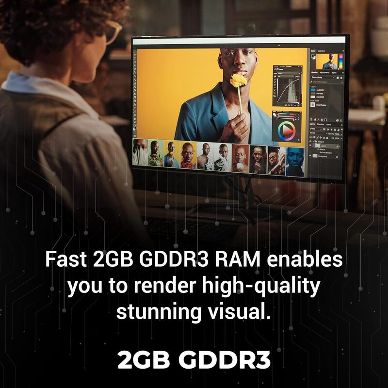 Zebronics GT610 2GD3 Graphics Card