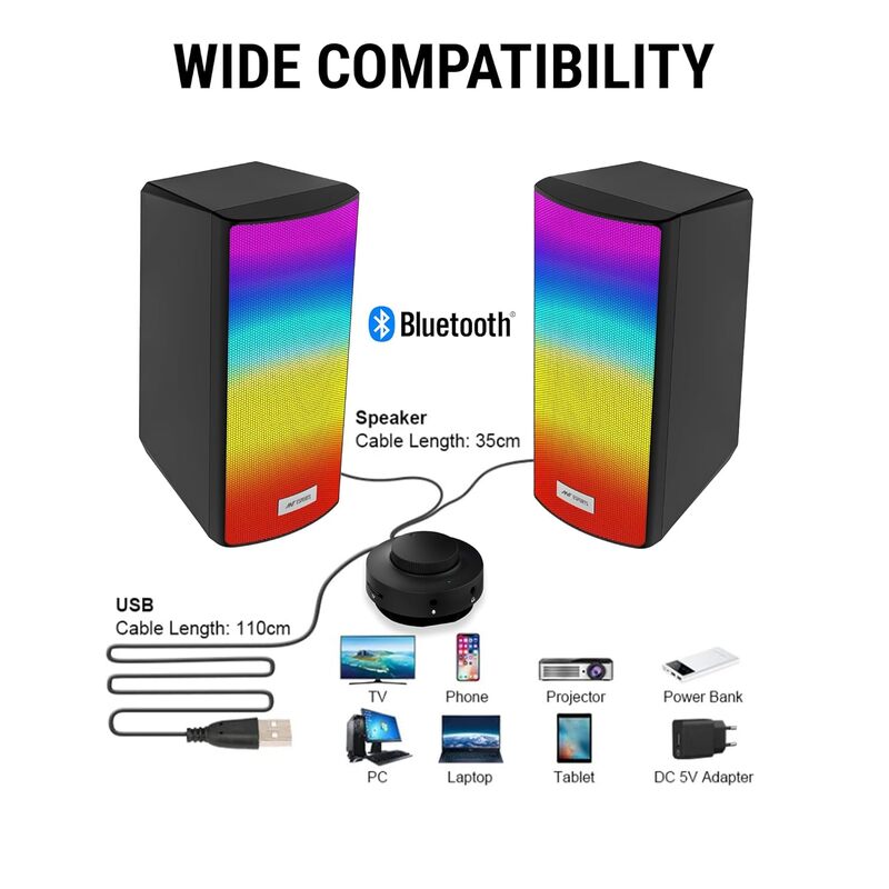 Ant Esports GS510 RGB Gaming Speaker Ant Esports GS510 RGB Gaming Speaker