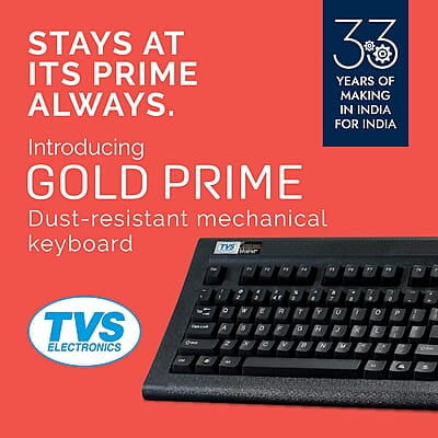 TVS Gold Prime Keyboard TVS Gold Prime Keyboard