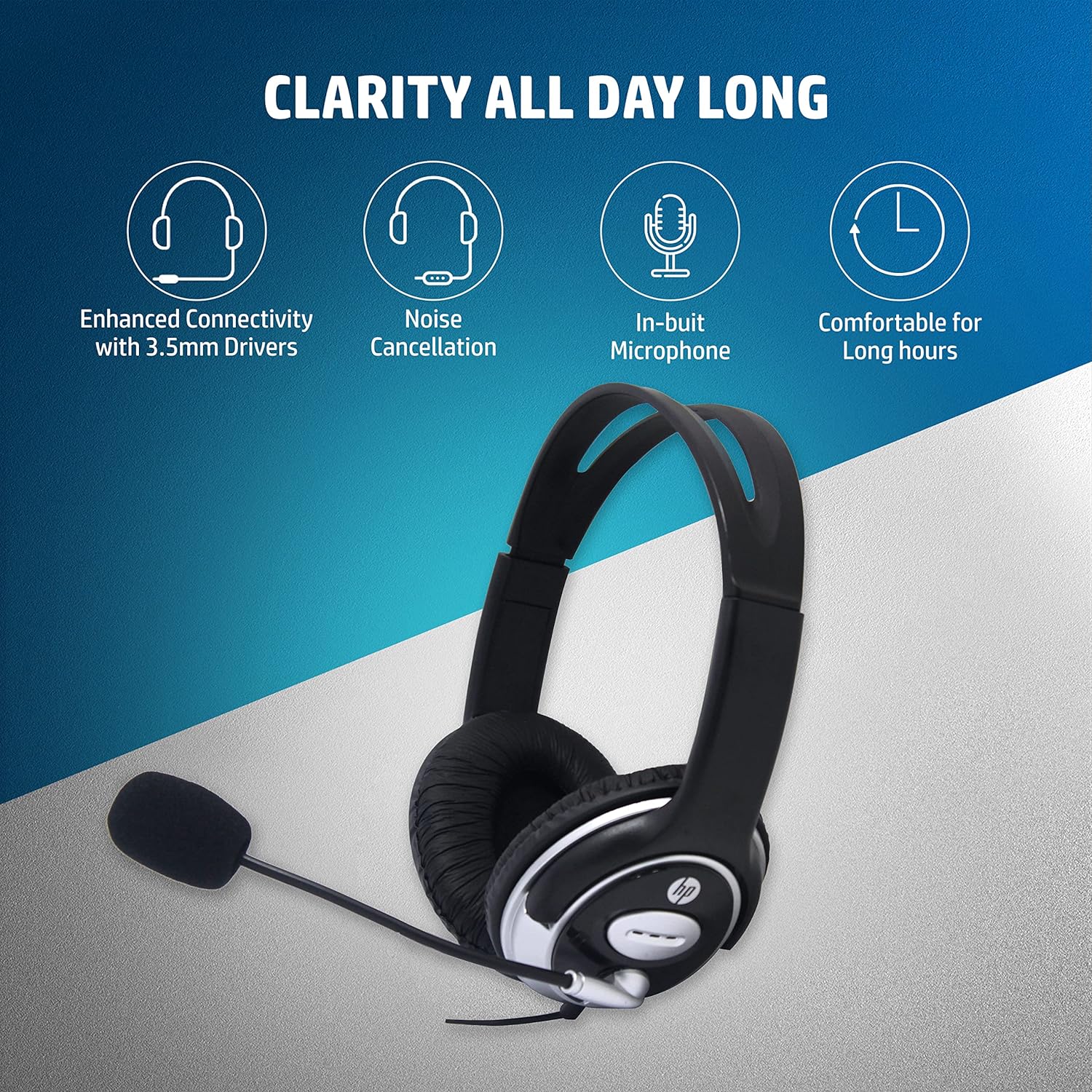 HP Headphone with Microphone (B4B09PA) HP Headphone with Microphone (B4B09PA)