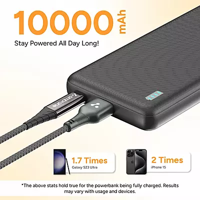 Ambrane Xtreme 10K Power Bank Ambrane Xtreme 10K Power Bank