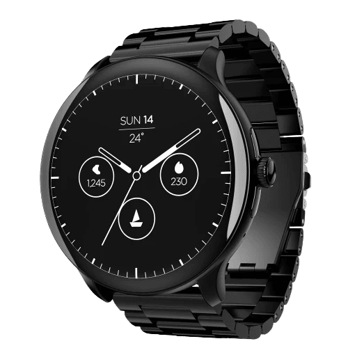 boAt Lunar Connect Pro Smartwatch Metallic Black boAt Lunar Connect Pro Smartwatch Metallic Black